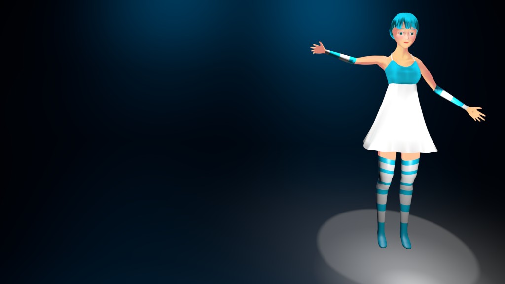 anime character model preview image 1